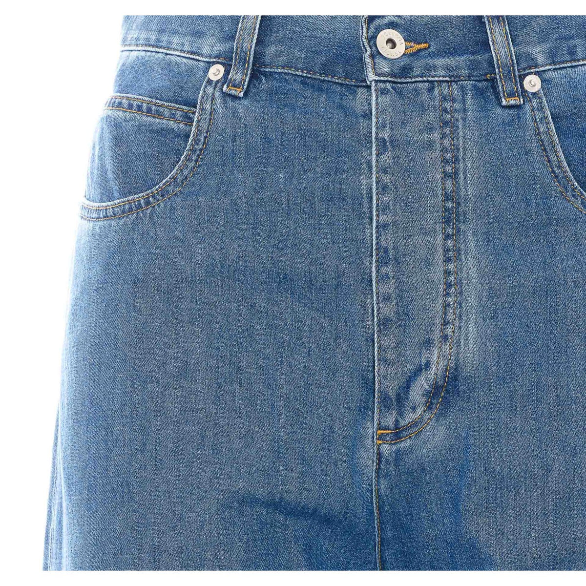 Bottega Veneta Women Wide Leg Jeans