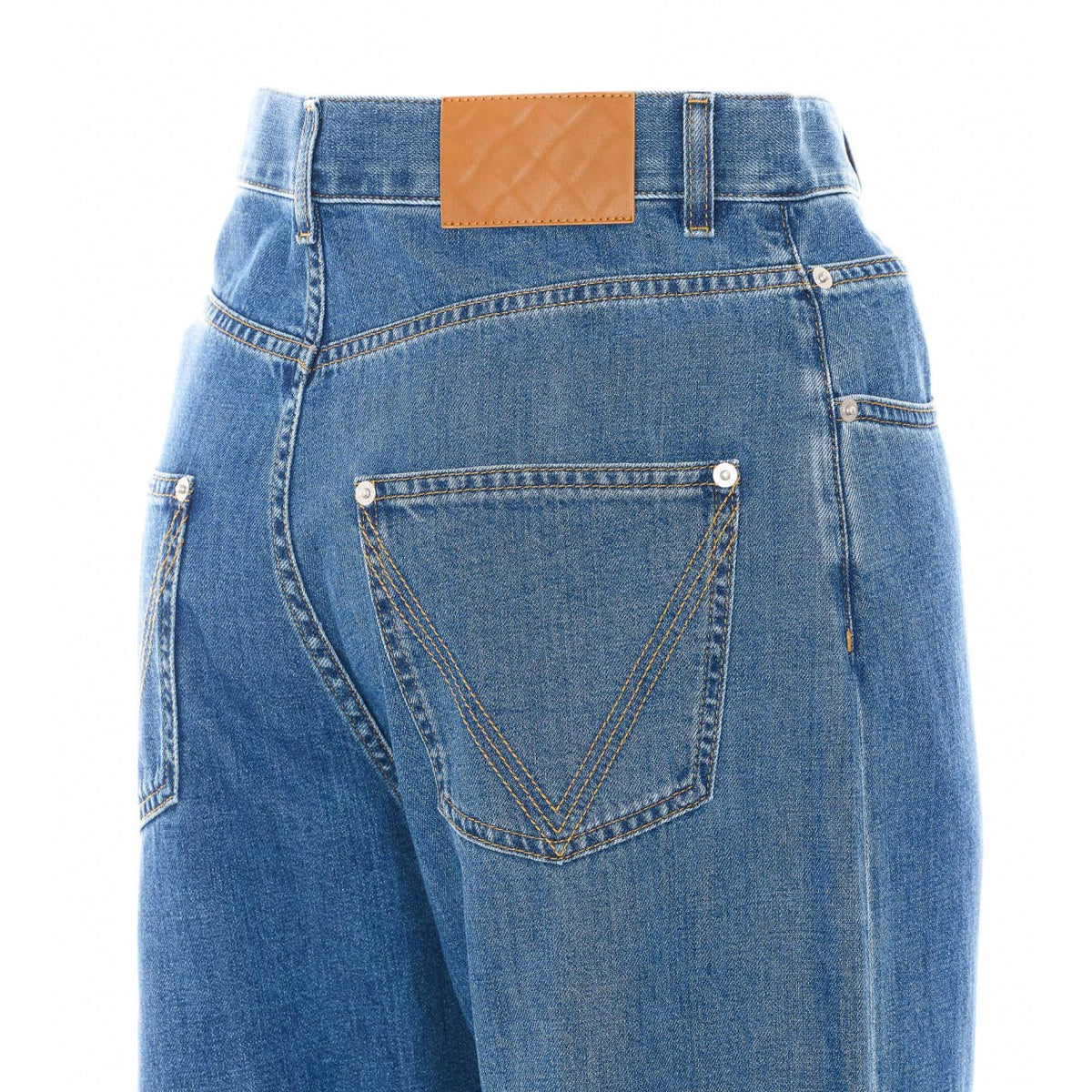 Bottega Veneta Women Wide Leg Jeans