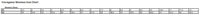 Ferragamo women's size chart with measurements in centimeters and inches.