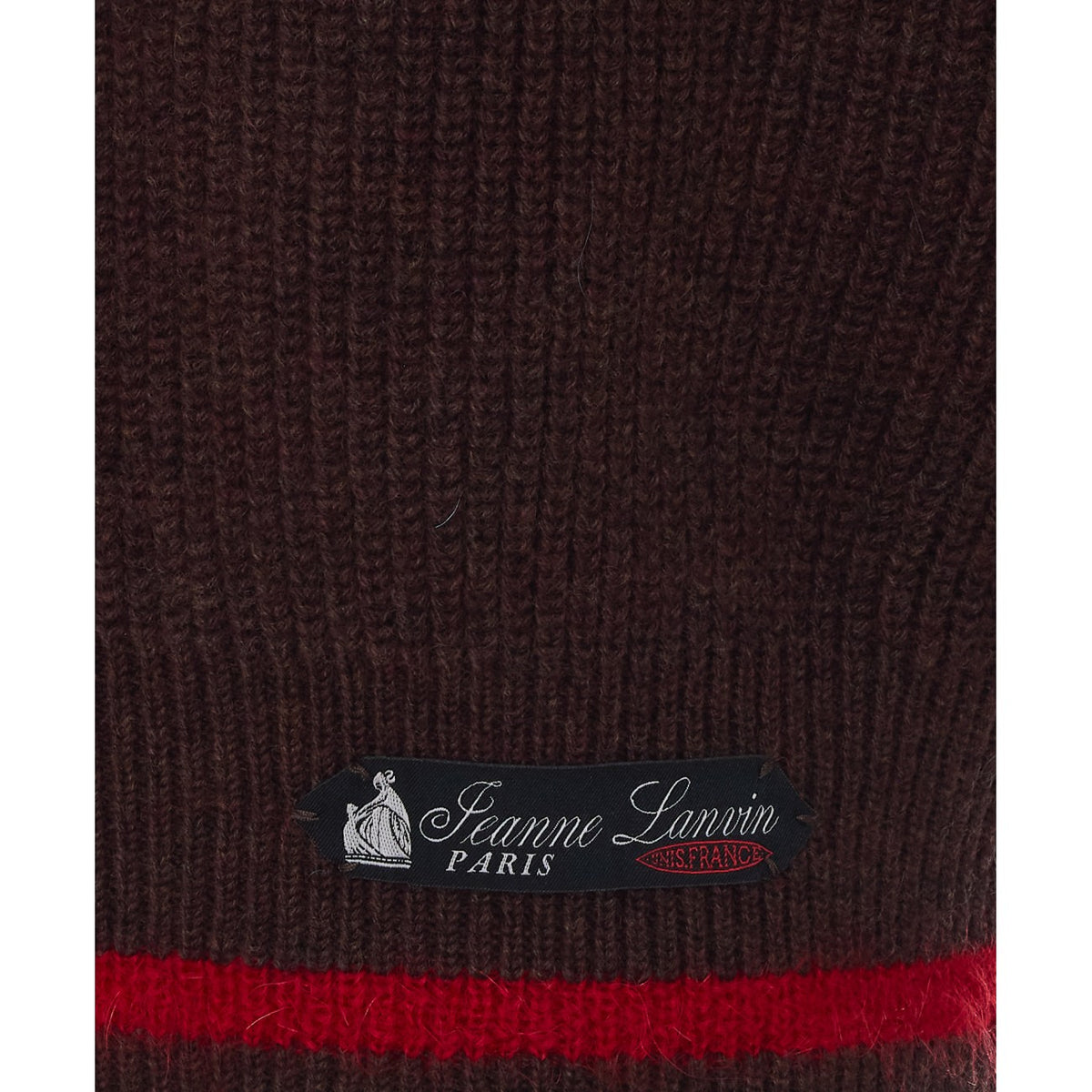 Lanvin Men Wool And Cashmere Striped Sweater