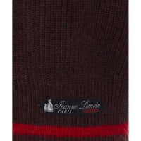 Lanvin Men Wool And Cashmere Striped Sweater
