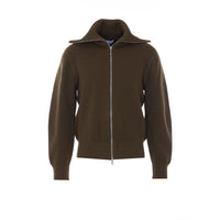 Bottega Veneta Bottega Veneta Men Wool And Cotton Zip Up Cardigan