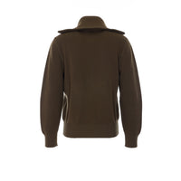 Bottega Veneta Bottega Veneta Men Wool And Cotton Zip Up Cardigan