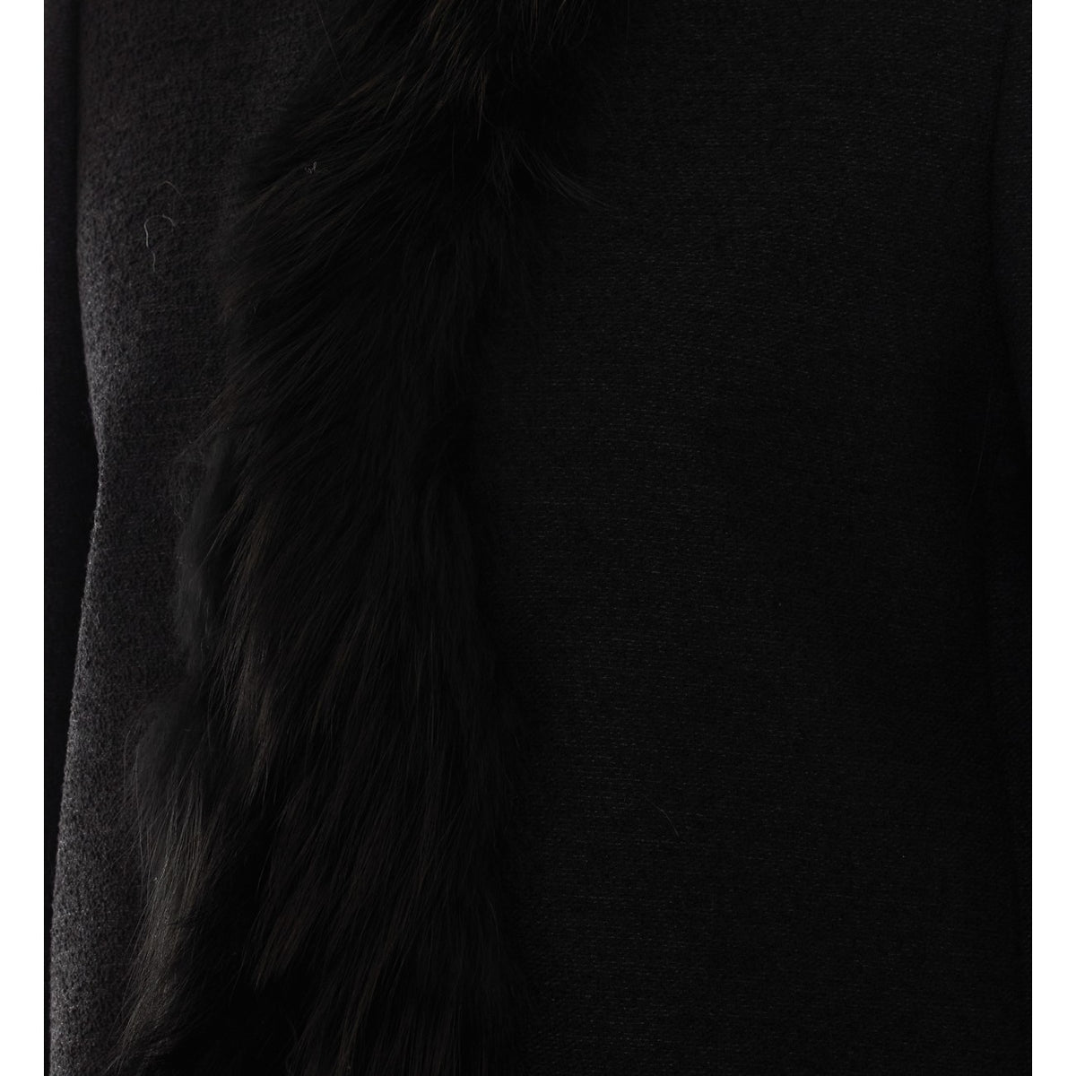 Fendi Women Wool And Fox Fur Blouson