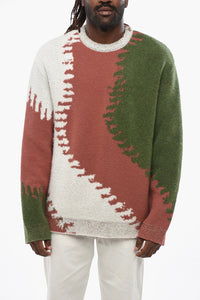 Loewe Wool-Blend Crewneck Sweater