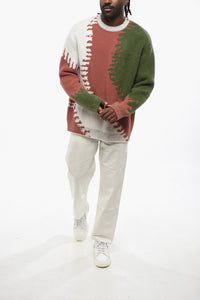 Loewe Wool-Blend Crewneck Sweater