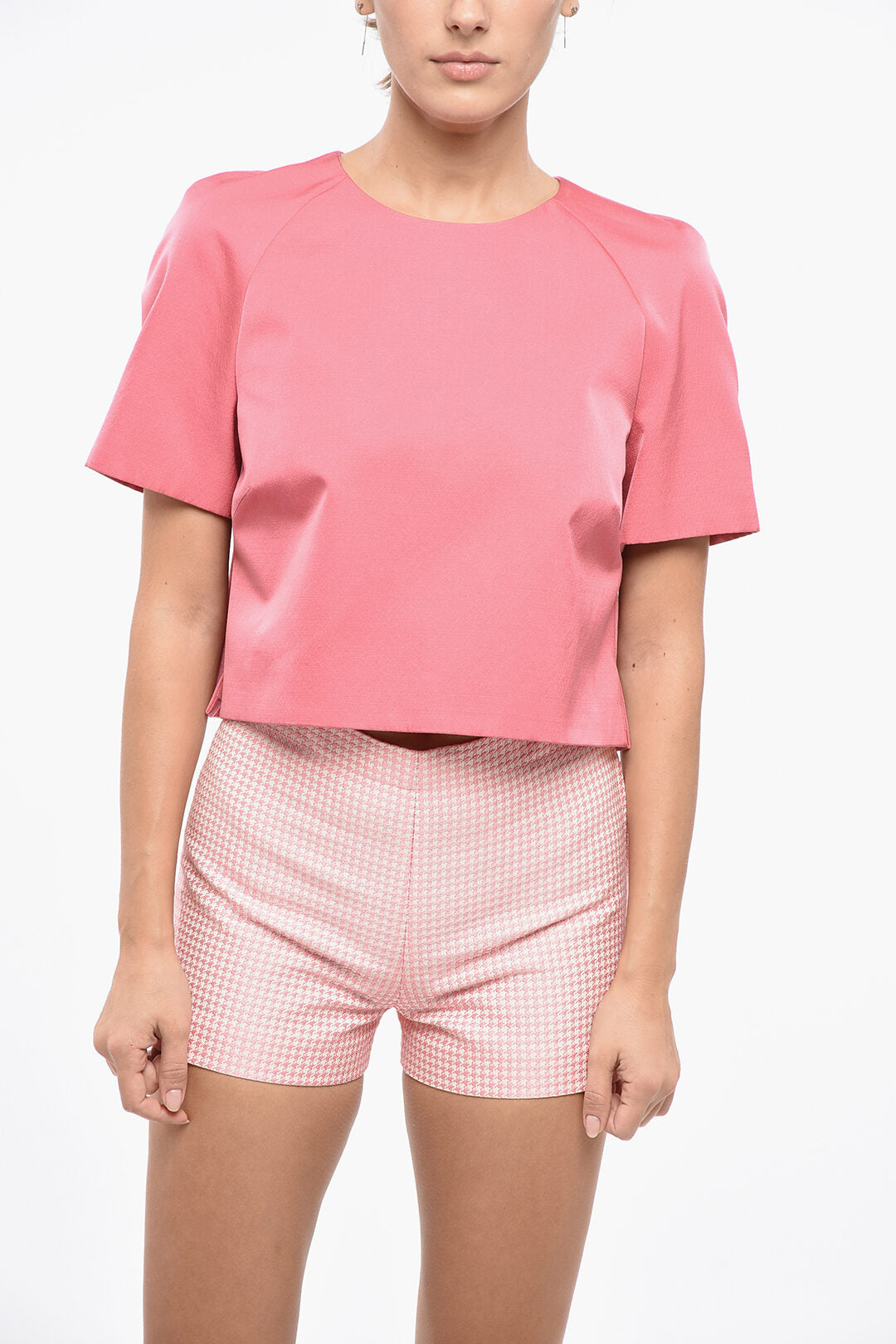 Dior Dior Wool-Blend Lined Crop Top RADZMIR