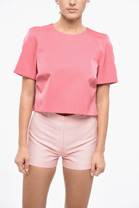 Dior Dior Wool-Blend Lined Crop Top RADZMIR