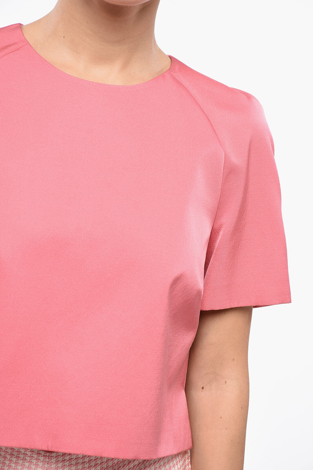 Dior Dior Wool-Blend Lined Crop Top RADZMIR