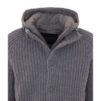 Herno Herno Men Wool Cable-Knit Jacket