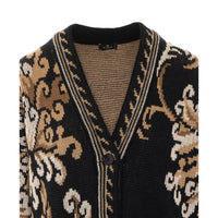 Etro Etro Women Wool Cardigan With Floral Paisley Motif