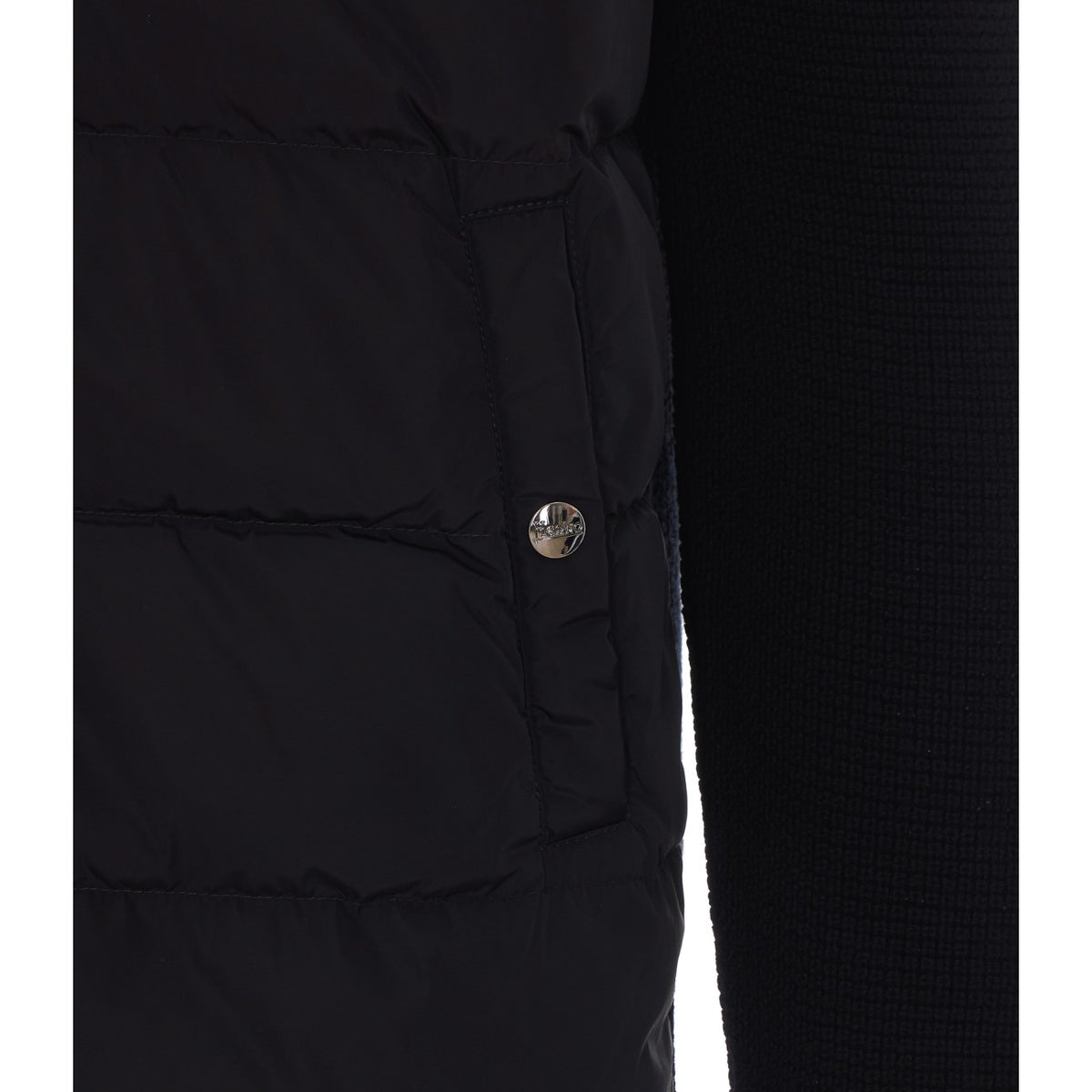 Herno Herno Men Wool Jacket With A Waffle Knit Texture And Nylon