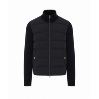 Herno Herno Men Wool Jacket With A Waffle Knit Texture And Nylon