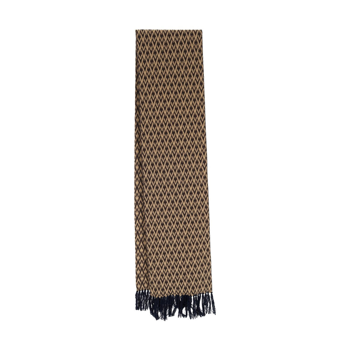 Valentino Garavani Valentino Garavani Men Wool Knitted Toute La V Scarf