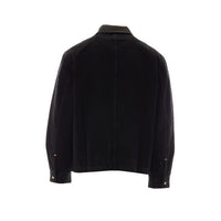 Lemaire Lemaire Men Workwear Overshirt In Selvedge Denim