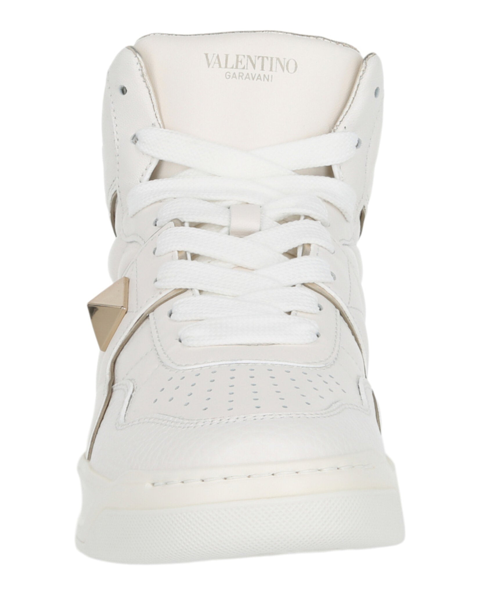 Valentino Womens One Stud High-Top Sneaker