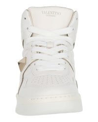 Valentino Womens One Stud High-Top Sneaker