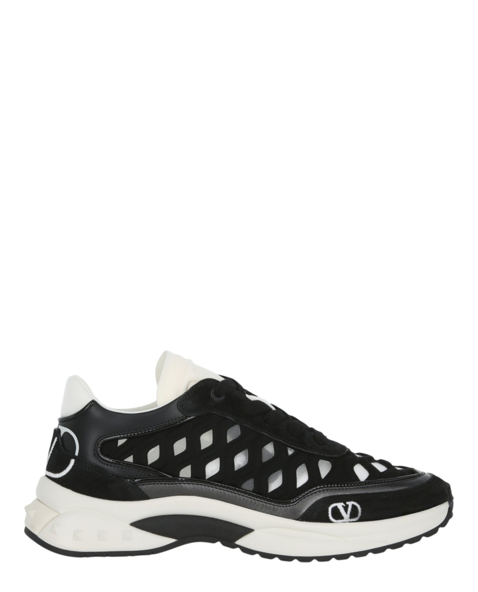 Valentino Womens Ready Go Runner Low-Top Sneakers