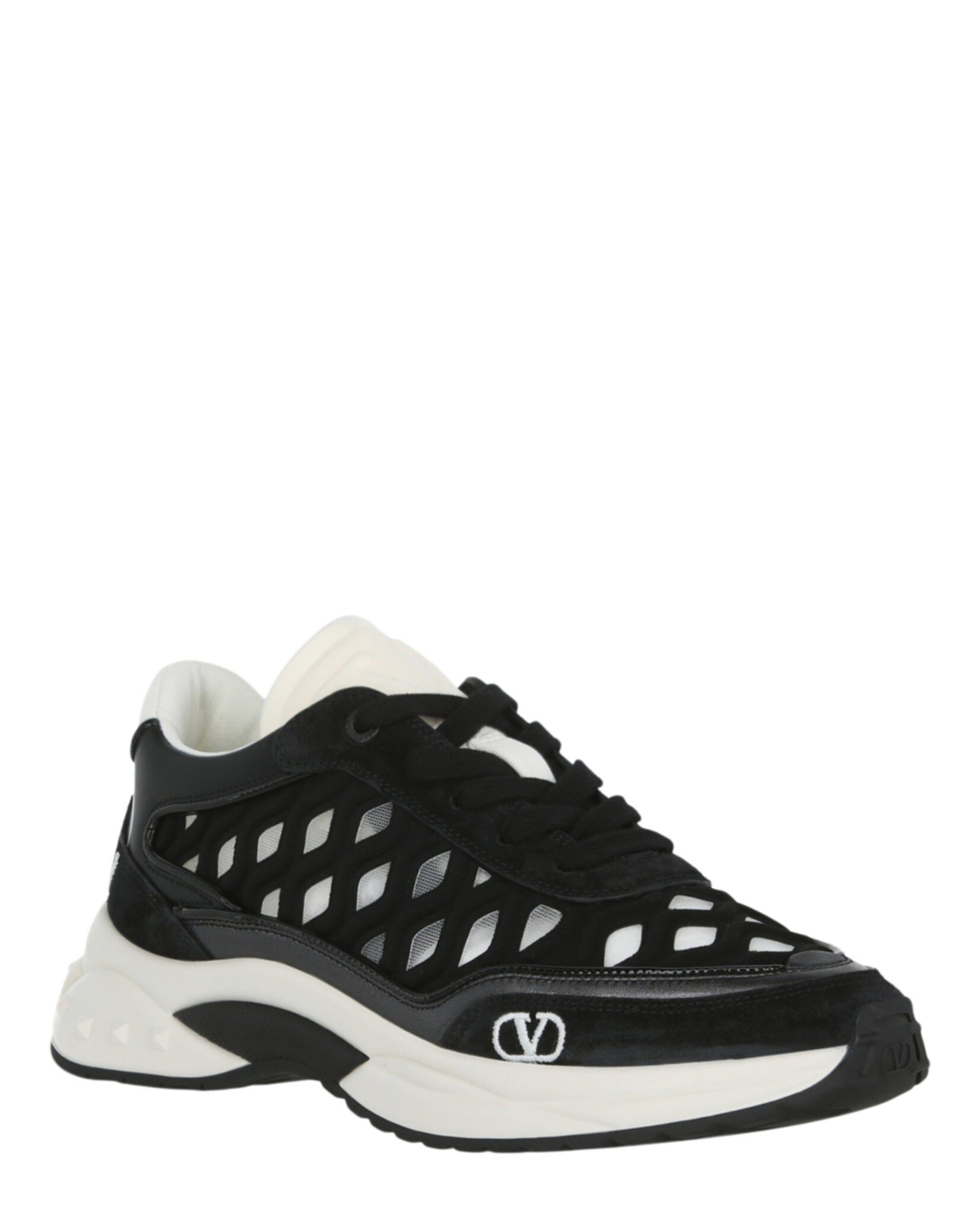 Valentino Womens Ready Go Runner Low-Top Sneakers