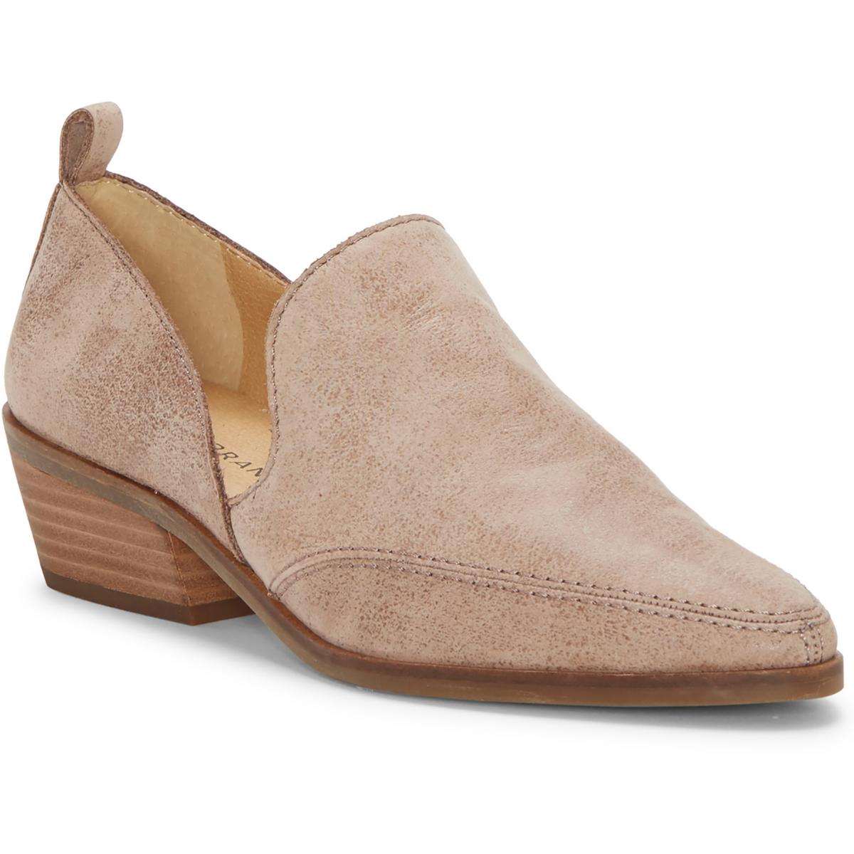 Mahzan Womens Comfort Insole Slip On Loafer Heels