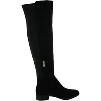 Pam Womens Zipper Ribbed Knit Over-The-Knee Boots