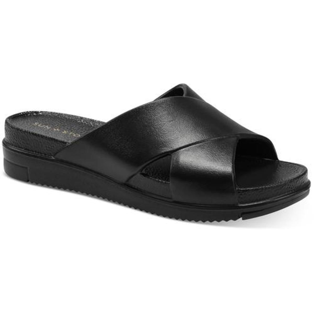 Islla Womens Platforms Slip On Slide Sandals