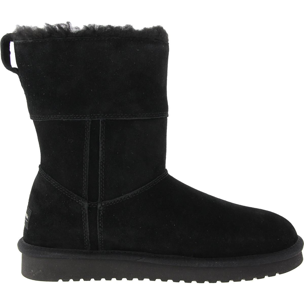 Womens Faux Fur Lined Shearling Boots