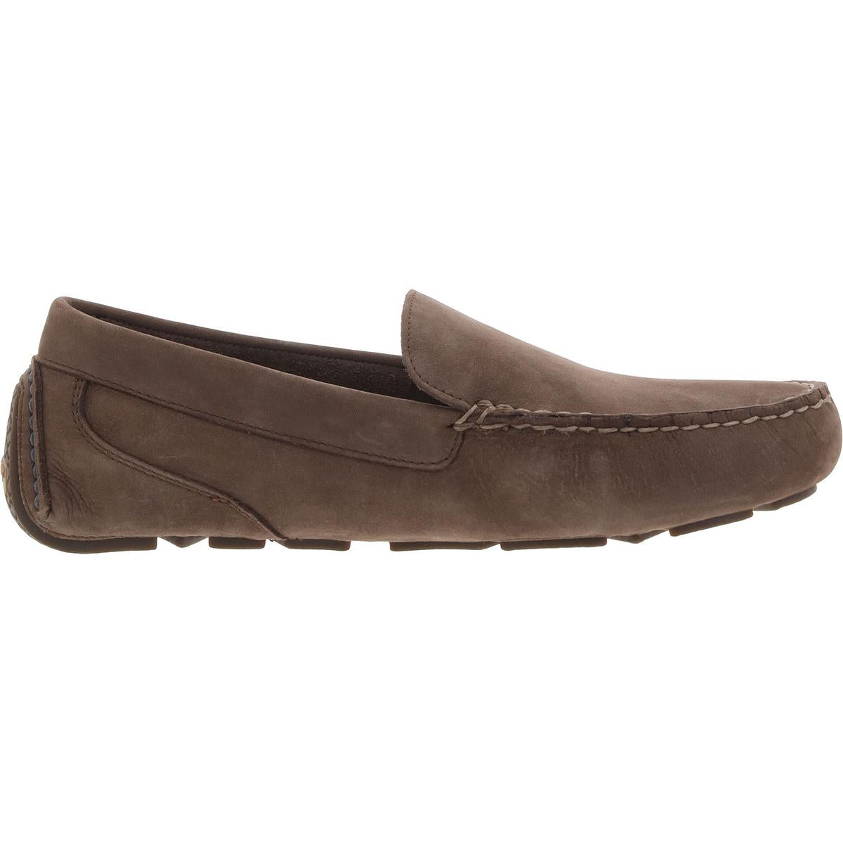 Mens Solid Leather Loafers