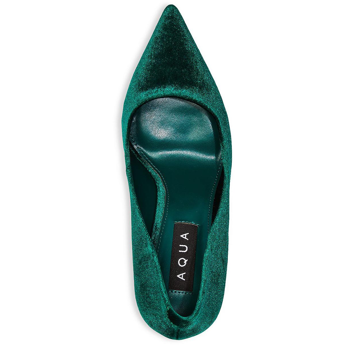 Brit Womens Velvet Slip-On Pumps