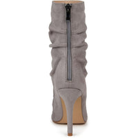 Markie Womens Dressy Stiletto Mid-Calf Boots