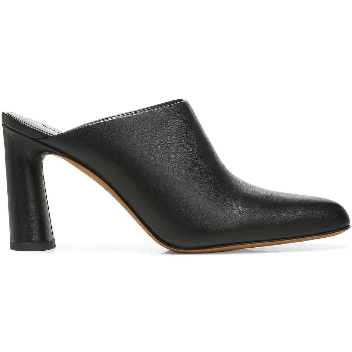 Hera Womens Leather Almond Toe Mules