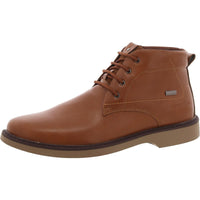 Mens Ankle round Toe Chukka Boots 12 Medium Tan