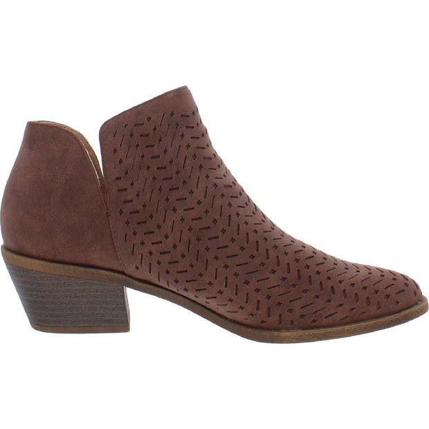 Payton Womens Faux Leather Ankle Chelsea Boots