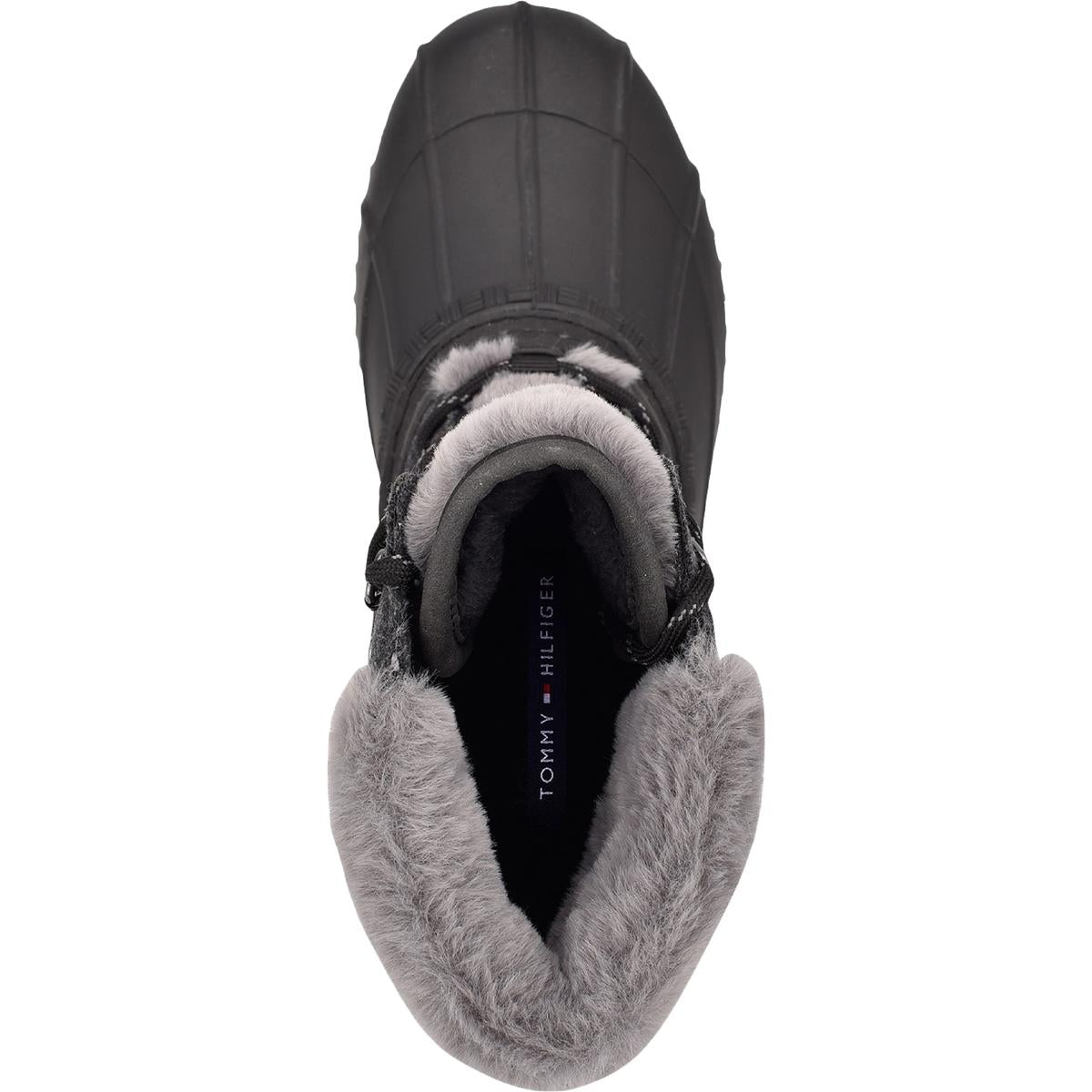 Rainah Womens Faux Fur Lined Rain Boots
