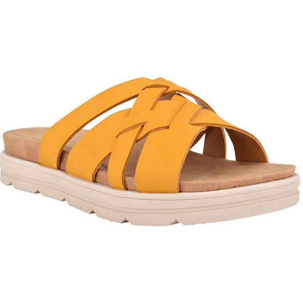 Star  Womens Strappy Open Toe Flat Sandals