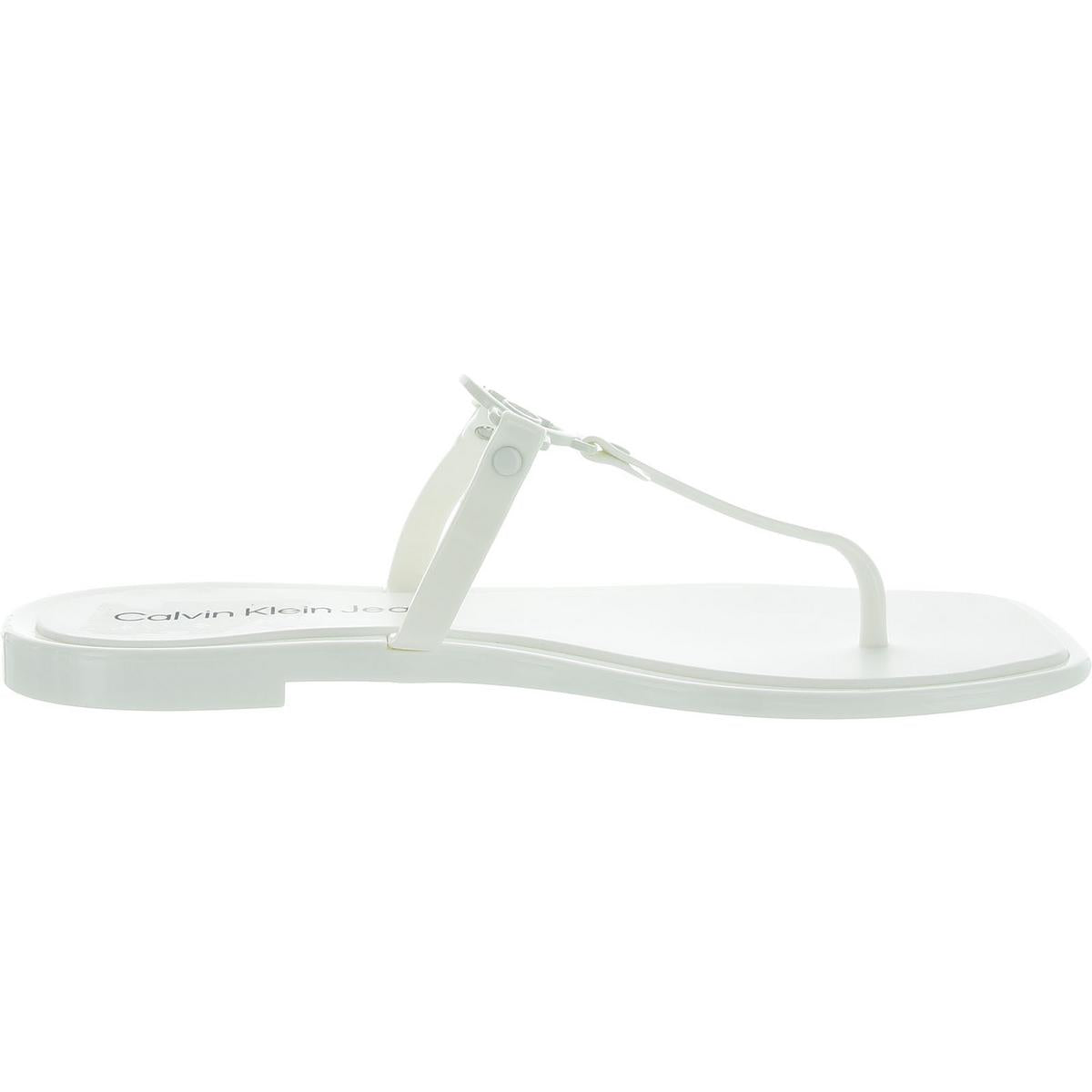 Edhen Womens Slip On Flip Flop T-Strap Sandals