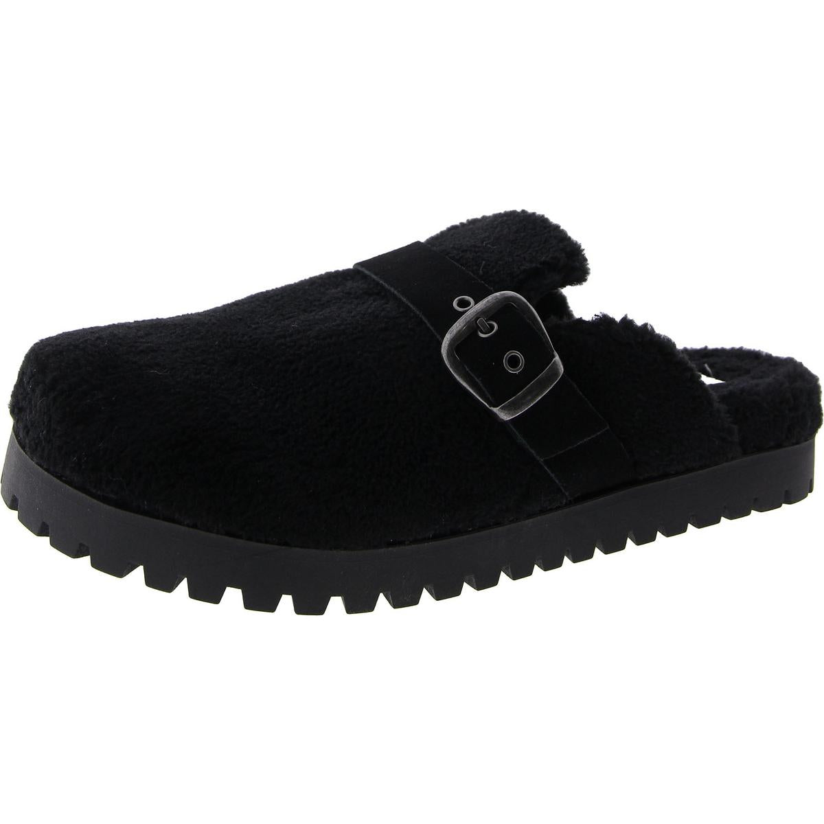Nina Womens Buckle Slip On Clogs