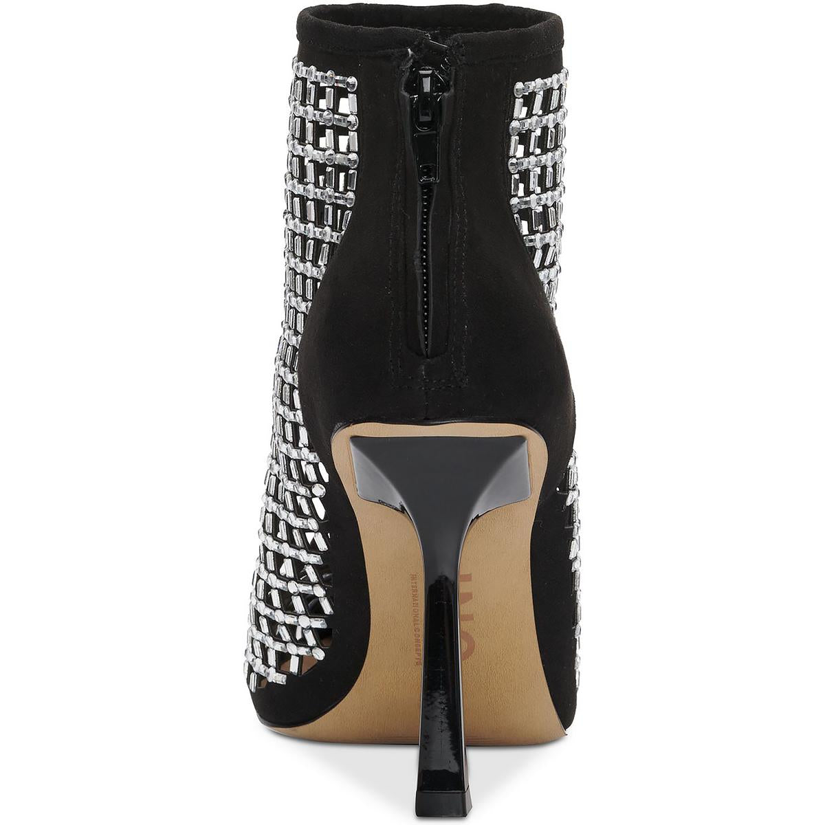 Senalda Womens Rhinestone Ankle Boots
