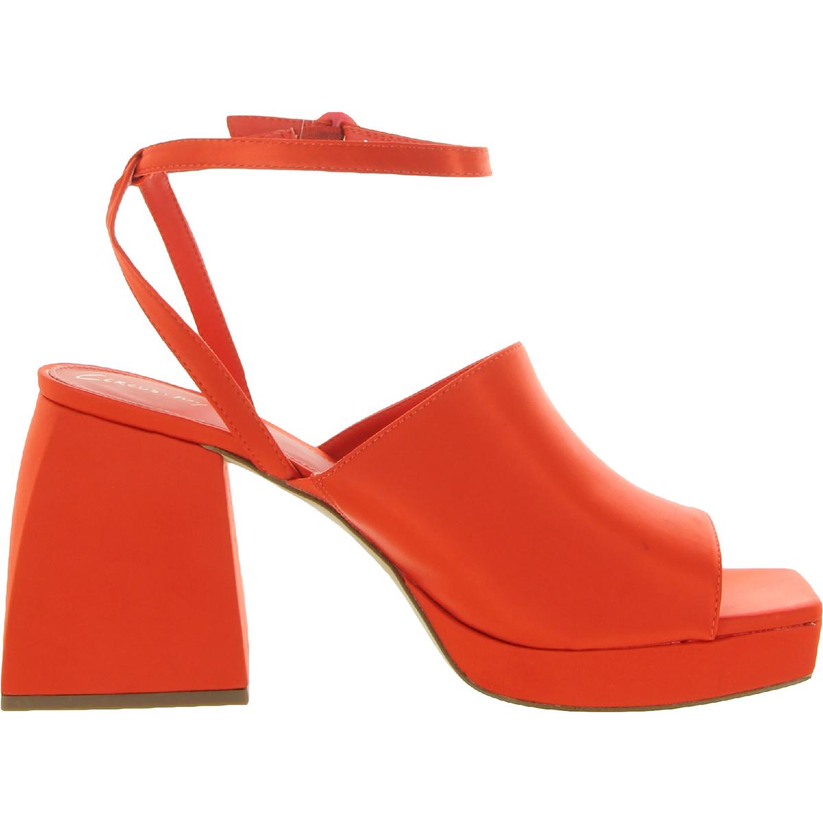 Miranda Womens Covered Platform Platform Sandals