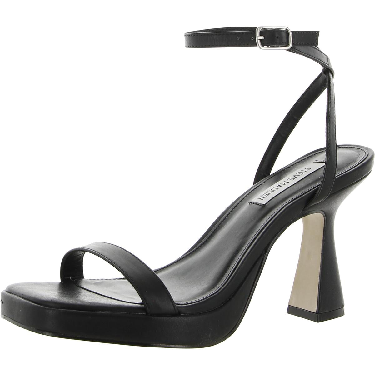 Nicky Womens Strappy Open Toe Pumps