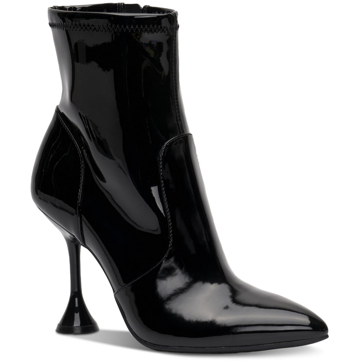 Ibrina Womens Cushioned Footbed Pointed Toe Ankle Boots