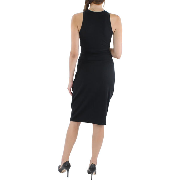 Womens Cut-Out Above Knee Bodycon Dress