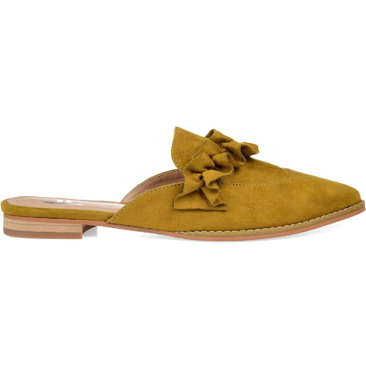 KESSIE Womens Embellished Man Made Loafer Mule