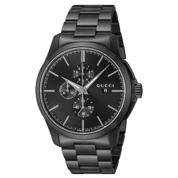 Gucci Men's Timeless Black Dial Watch - YA126274 – Bluefly
