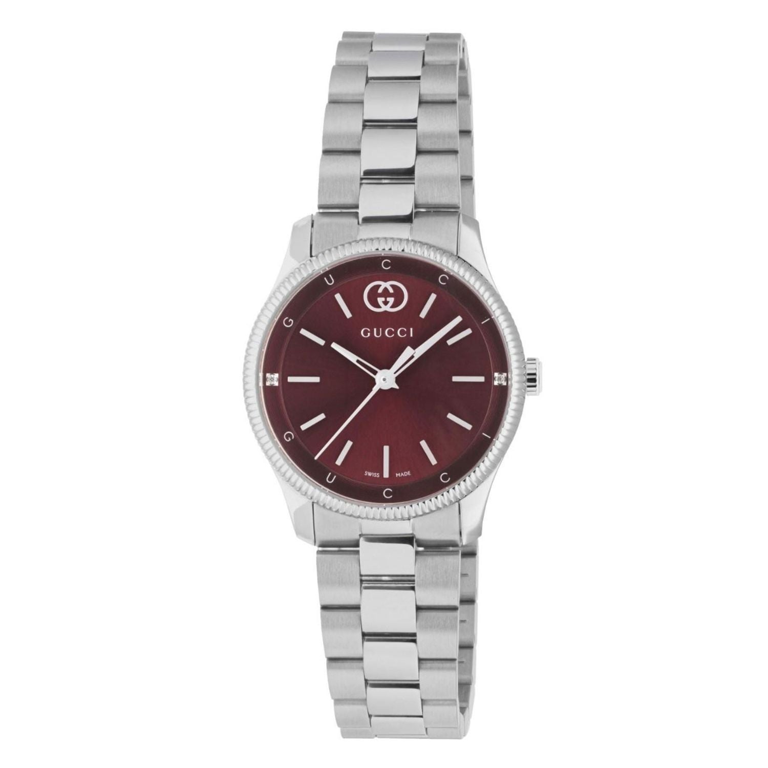 Gucci Gucci Women's Classic Red Dial Watch - YA1265069