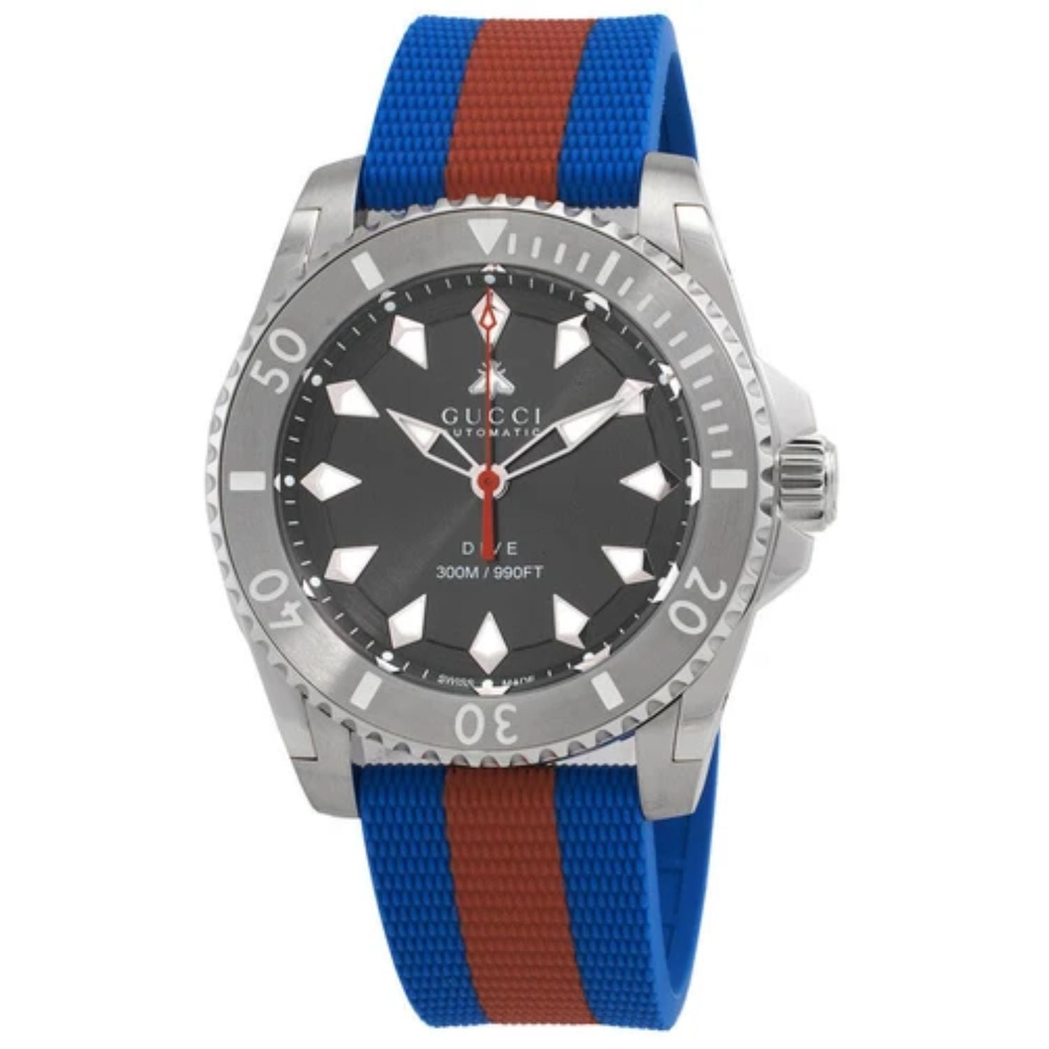 Gucci Gucci Men's Dive Grey Dial Watch - YA136352