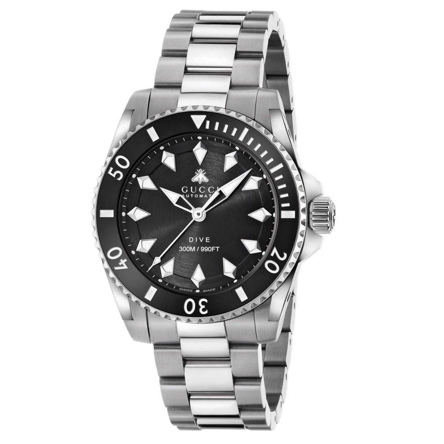 Gucci Gucci Men's Dive Black Dial Watch - YA136353A