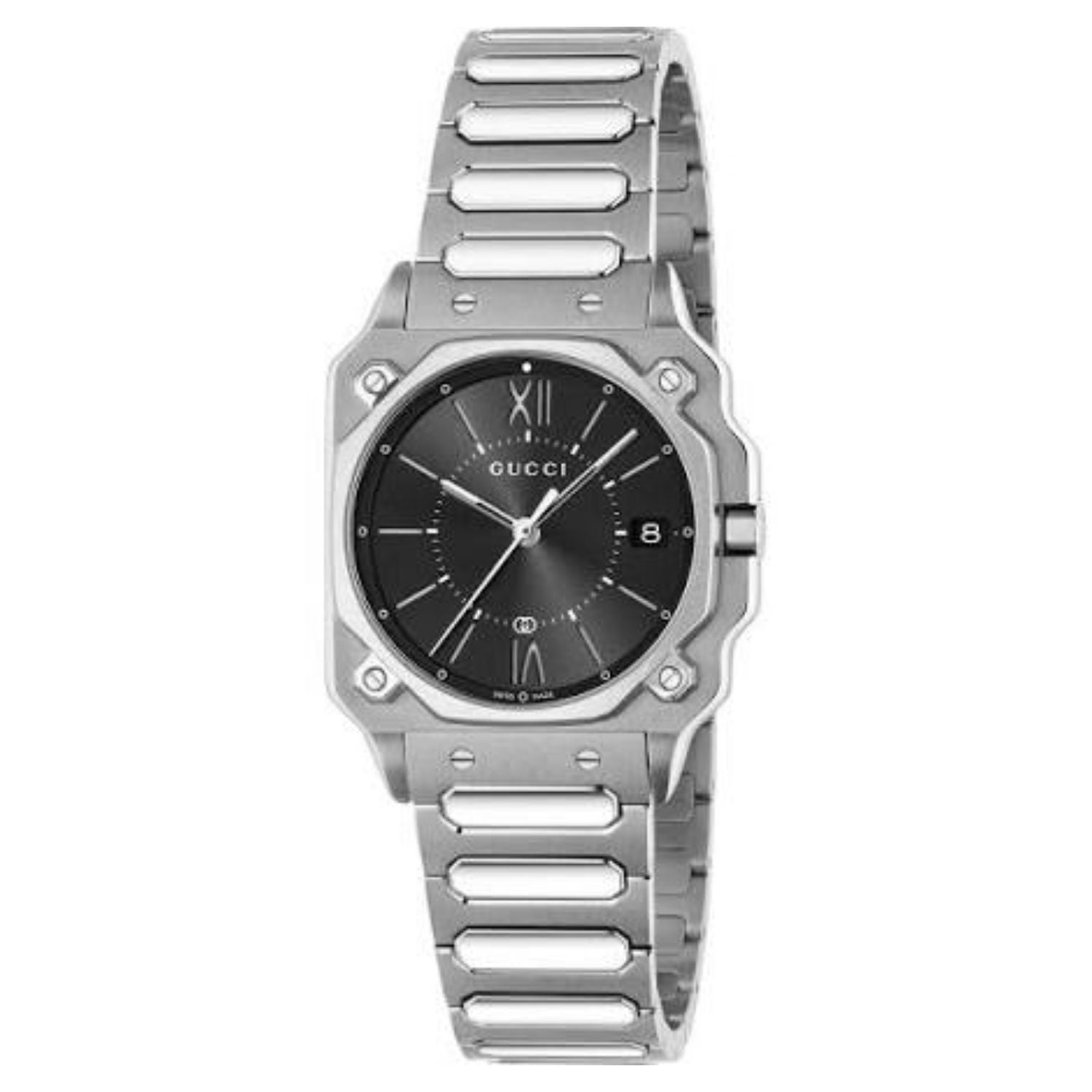 Gucci Gucci Women's G-flat Black Dial Watch - YA166505