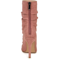 Markie Womens Dressy Stiletto Mid-Calf Boots