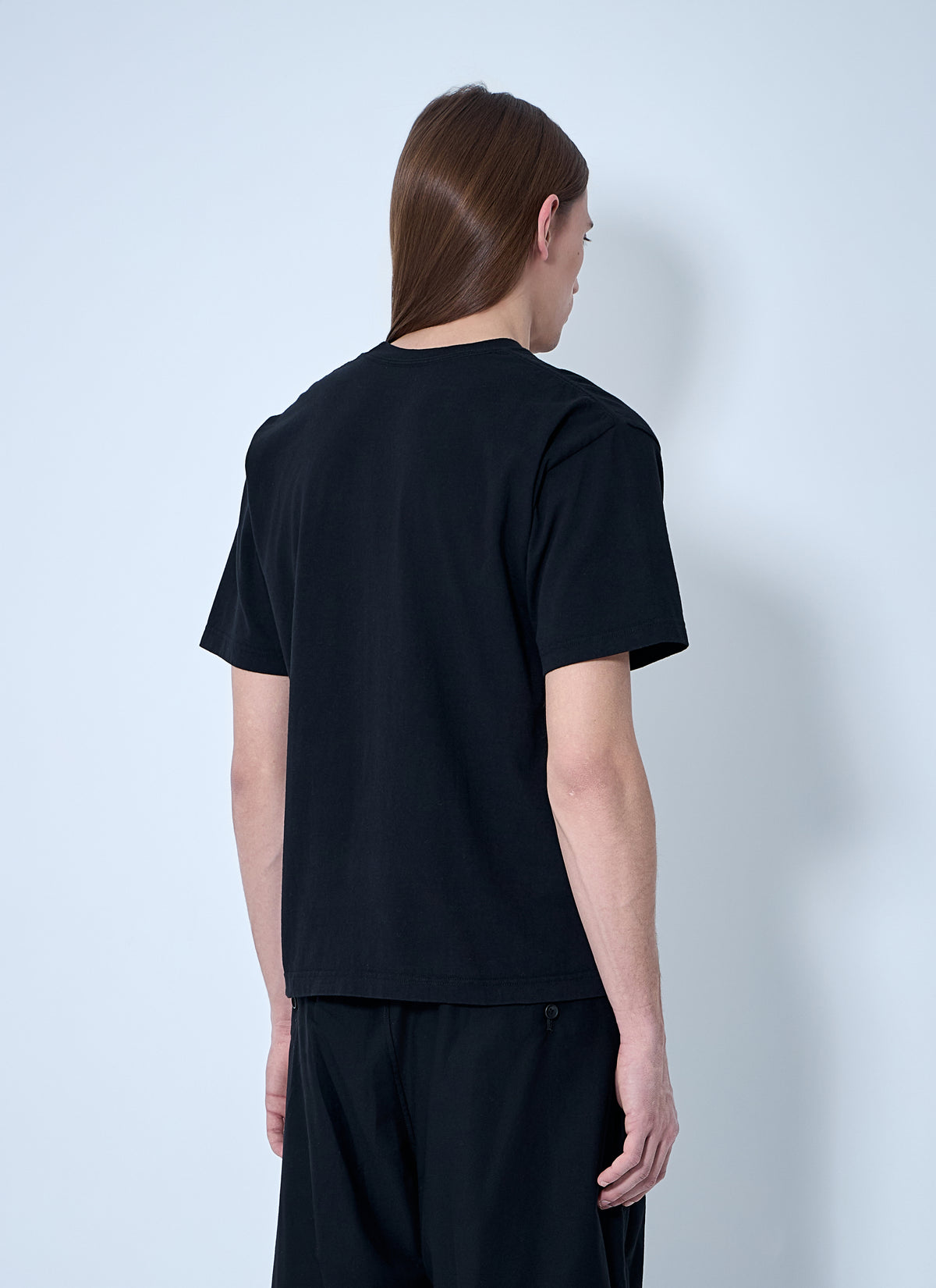 Yohji Yamamoto Men Logo Motif T-Shirt
